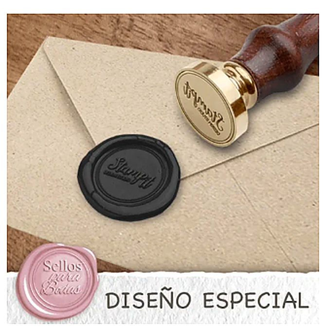 Sello con diseño especial
